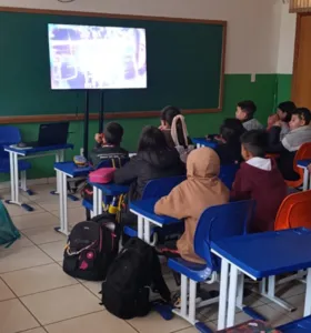 Conteúdo audiovisual teve grande papel em sala de aula para fixação dos conteúdos