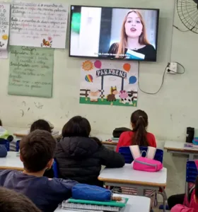 Material audiovisual foi base para amplo trabalho dentro e fora da sala de aula