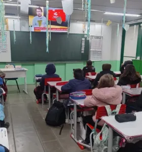 Educandos puderam extrair importantes conteúdos do material audiovisual
