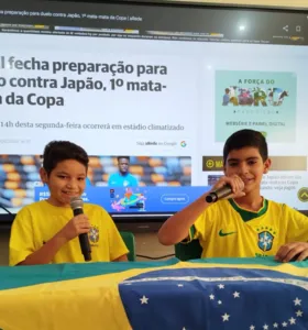 Estudantes puderam imergir no jornalismo e na própria competição