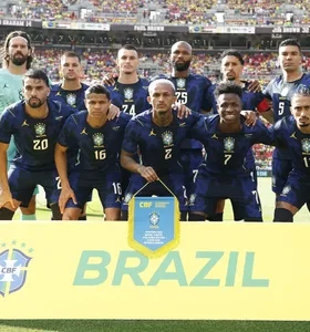 Titulares do Brasil contra o Egito