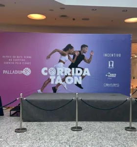 O evento já tomou conta dos corredores do Shopping Palladium em Ponta Grossa