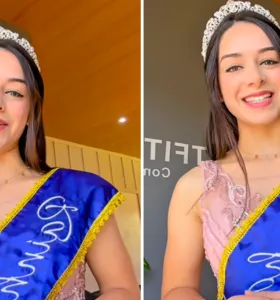 Esta é a primeira vez que Thifany participa do certame estadual levando o nome da cidade