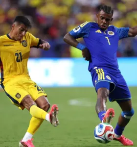 Duelo entre Equador e Curaçao, válido pela segunda rodada da Copa do Mundo