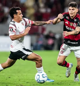 Lance em Flamengo x Estudiantes