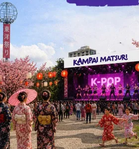 A programação inclui diversas atrações culturais e artísticas, como apresentações de dança, incluindo dança chinesa, grupos de K-pop, artes marciais e performances especiais