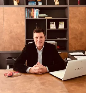 Marcos Zampieri, diretor da Rádio MZ FM