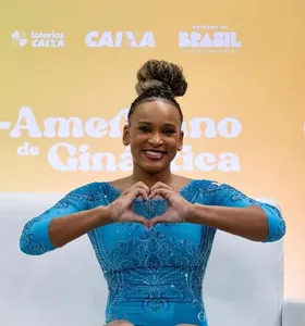 A competição marcou o retorno de Rebeca Andrade aos tablados