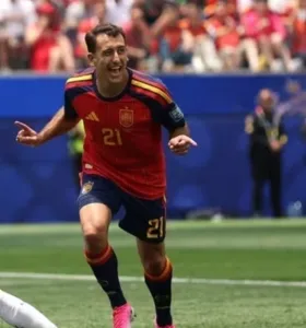 Oyarzabal marcou pela Espanha contra Áustria na Copa do Mundo 2026