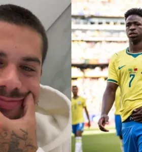 Zé Felipe dispara contra Vini Jr. depois da derrota do Brasil