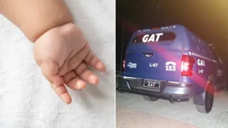 Pai é preso suspeito de agredir bebê de 1 ano em Ponta Grossa