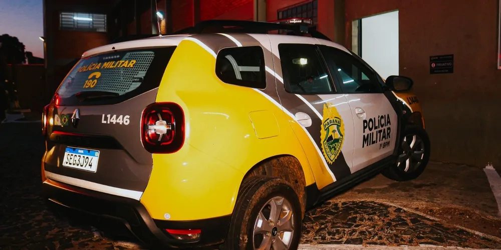 O condutor e a motocicleta foram encaminhados à Central Regional de Flagrantes
