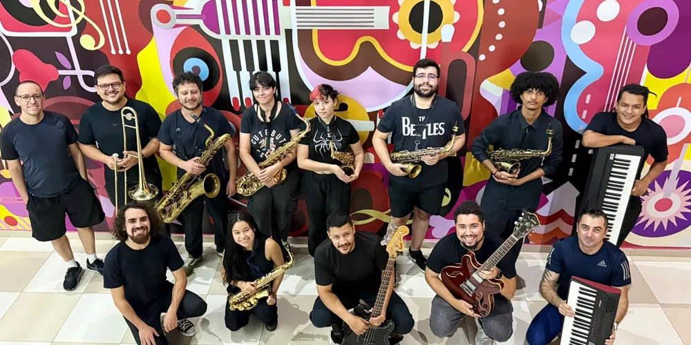 Conserva's Big Band levará tradição das orquestras de jazz ao Festival de Balonismo