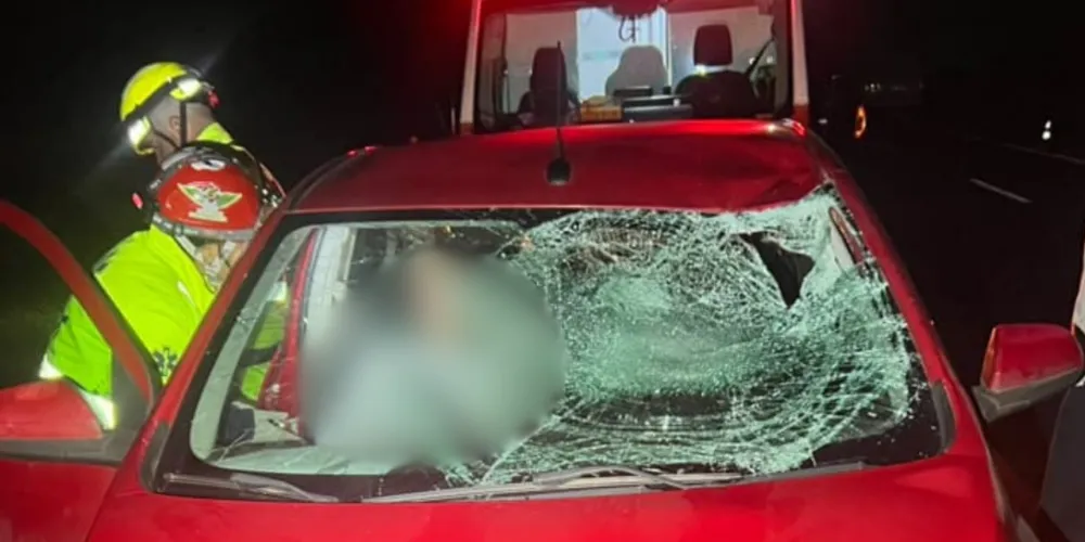 O jovem de 24 anos conduzia um Chevrolet Onix no momento do acidente
