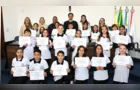 Vereadores mirins de Irati são diplomados e empossados