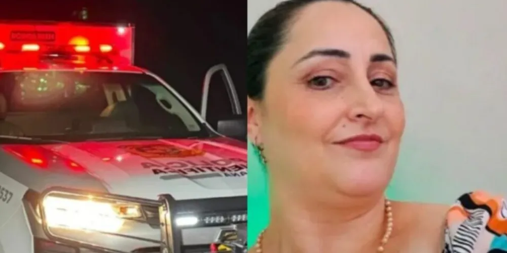 Segundo a PRE, Simone Marconi do Rosário Dullo terida perdido o controle da Honda Biz após o estouro de um pneu
