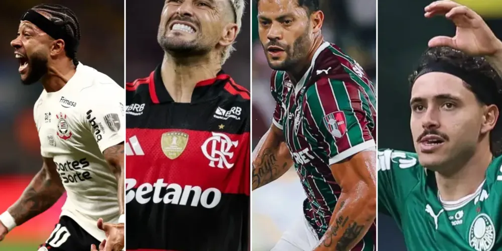 Corinthians, Flamengo, Fluminense e Palmeiras são os times brasileiros que seguem na competição