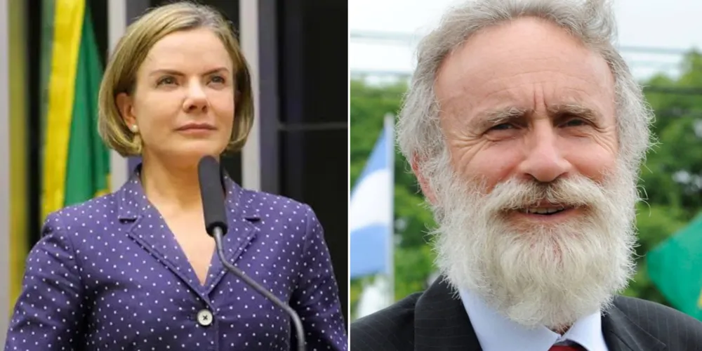 Gleisi Hoffmann e Dr Rosinha (PT)