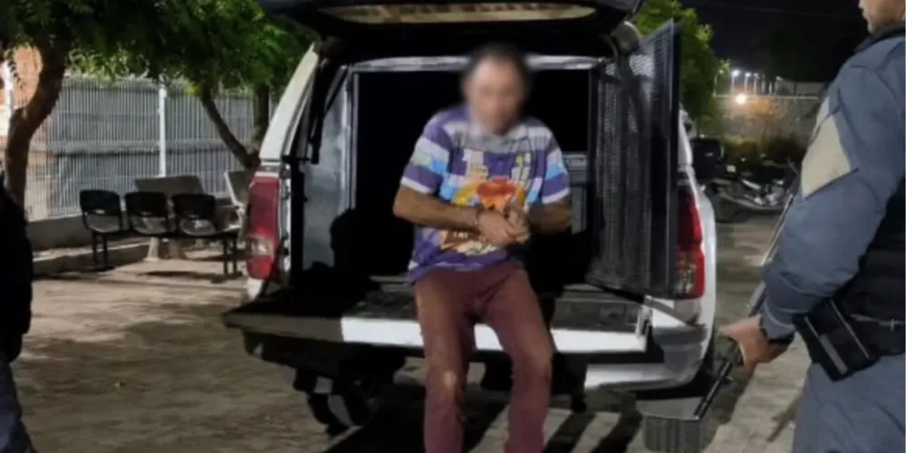 Depois do crime, Edson Rodrigues foi localizado e preso em flagrante pelas autoridades
