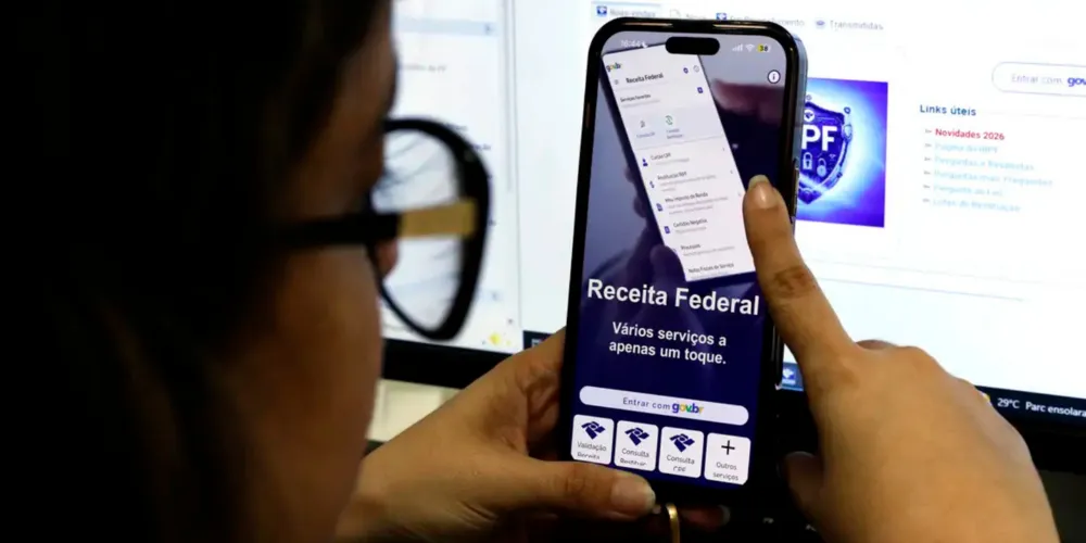 O dinheiro será creditado diretamente na conta vinculada à chave Pix do tipo CPF do contribuinte