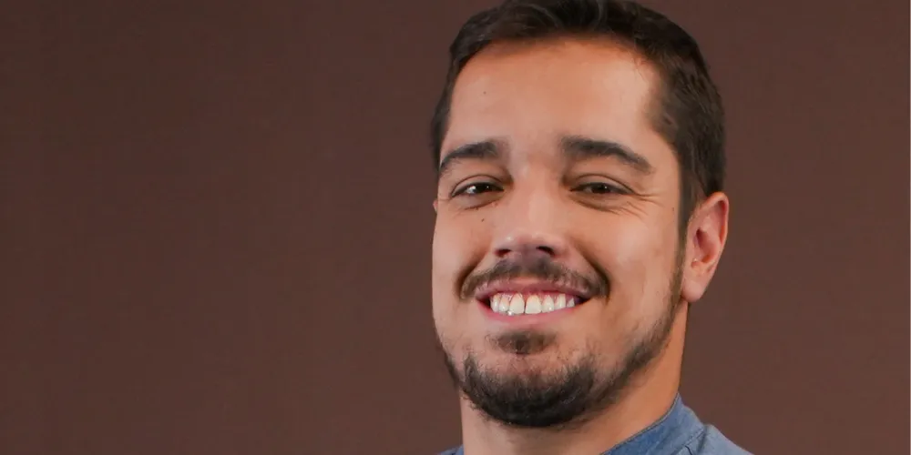 Jornalista Caíque Verli, 33 anos