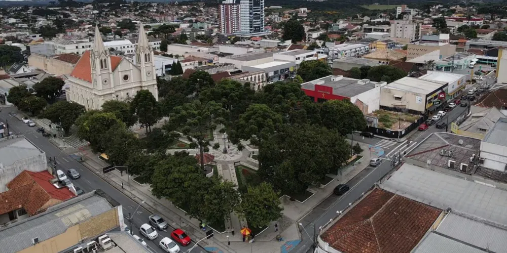 Foto aérea de Campo Largo