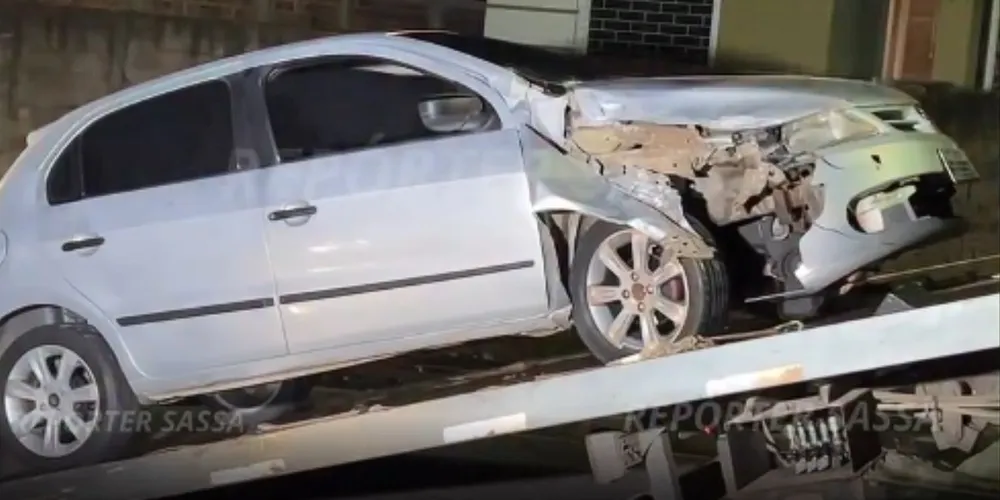 Veículo envolvido no acidente foi retirado pelos familiares do motorista
