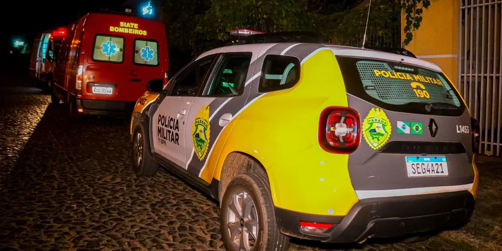 As equipes policiais realizaram buscas pela região, mas a suspeita não foi encontrada