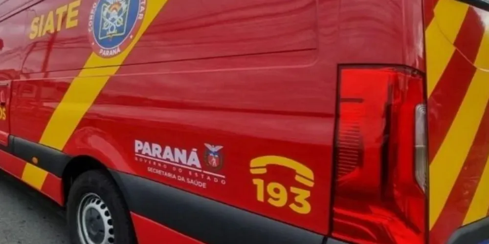 Equipes do Corpo de Bombeiros foram acionadas para atender a ocorrência
