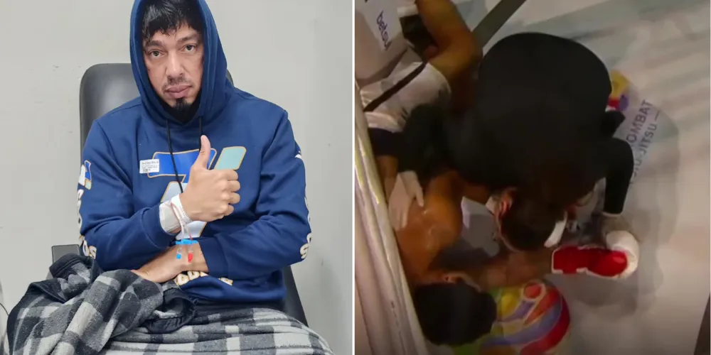 Pai Solteiro ficou desacordado após o golpe na nuca