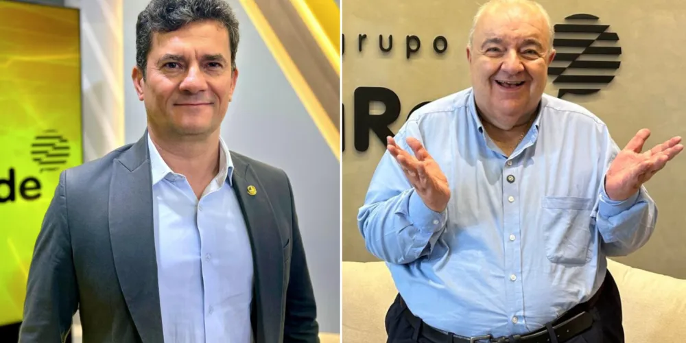 Sergio Moro e Rafael Greca, pré-candidatos ao Governo do Estado