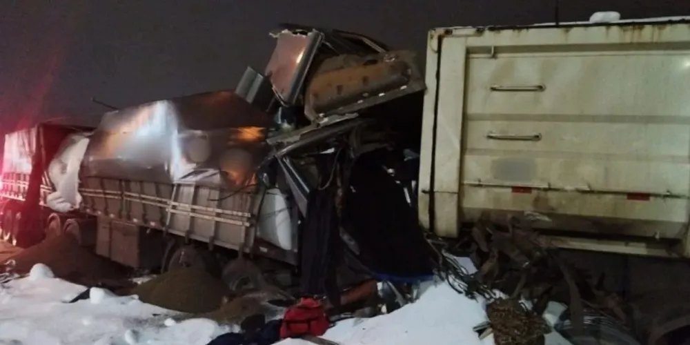 A colisão aconteceu no km 127