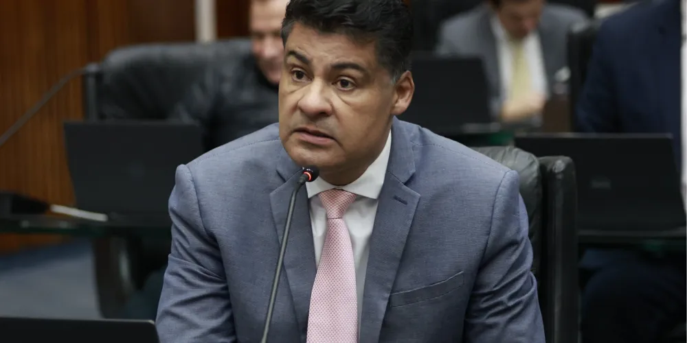 Marcelo Rangel apresentou o projeto na Alep