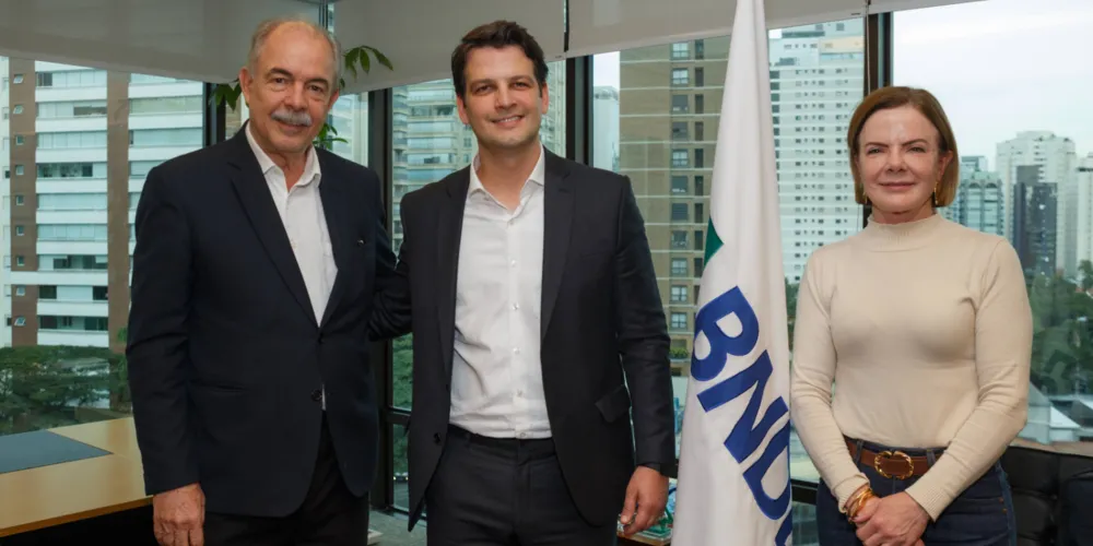 Aloizio Mercadante, Eduardo Pimentel e Gleisi Hoffmann