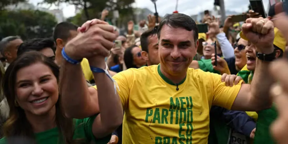 Flávio Bolsonaro, candidato à Presidência da República