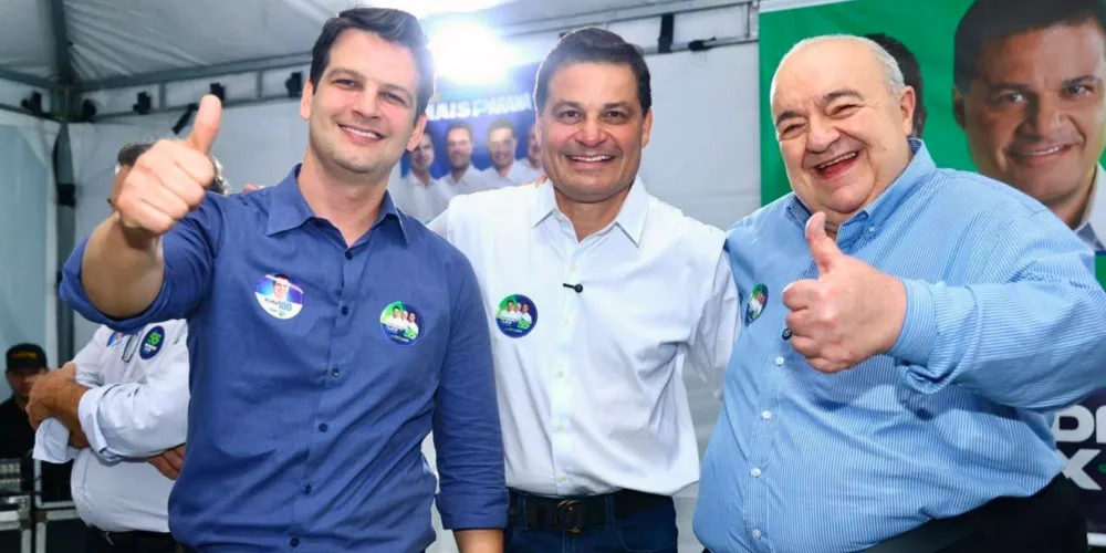 Eduardo Pimentel, Sandro Alex e Rafael Greca