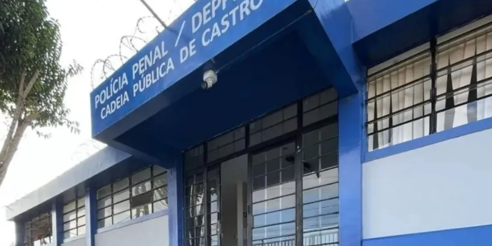 Os três foragidos foram recapturados e encaminhados novamente à Cadeia Pública de Castro