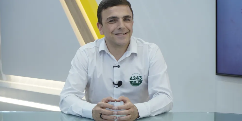 Aliel Machado, candidato a deputado federal