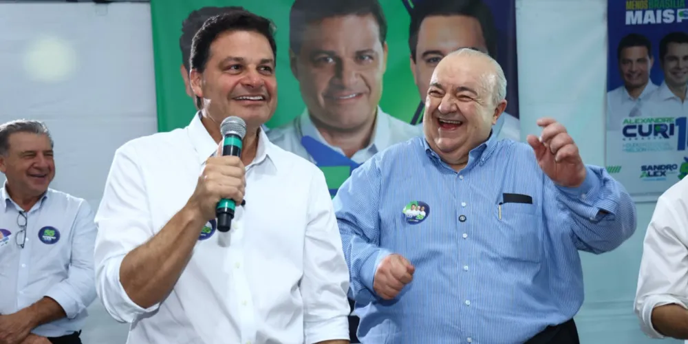 Sandro Alex e Rafael Greca
