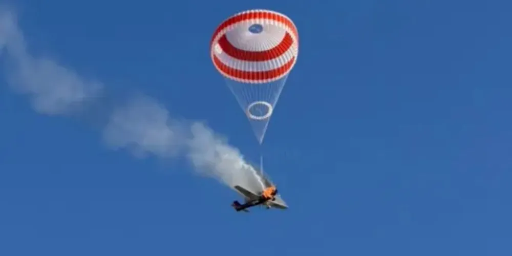 Avião caiu em Mateus Leme