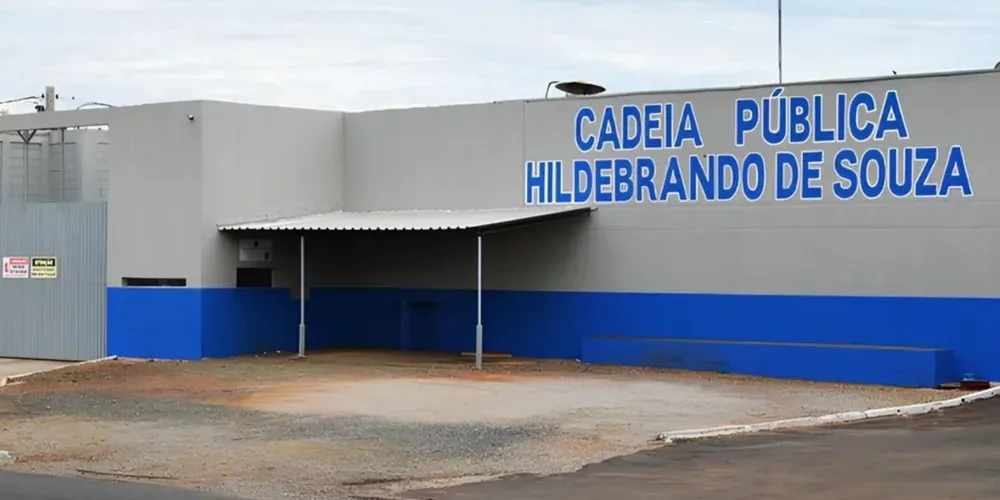 Ele foi encaminhado ao Presídio Hildebrando de Souza