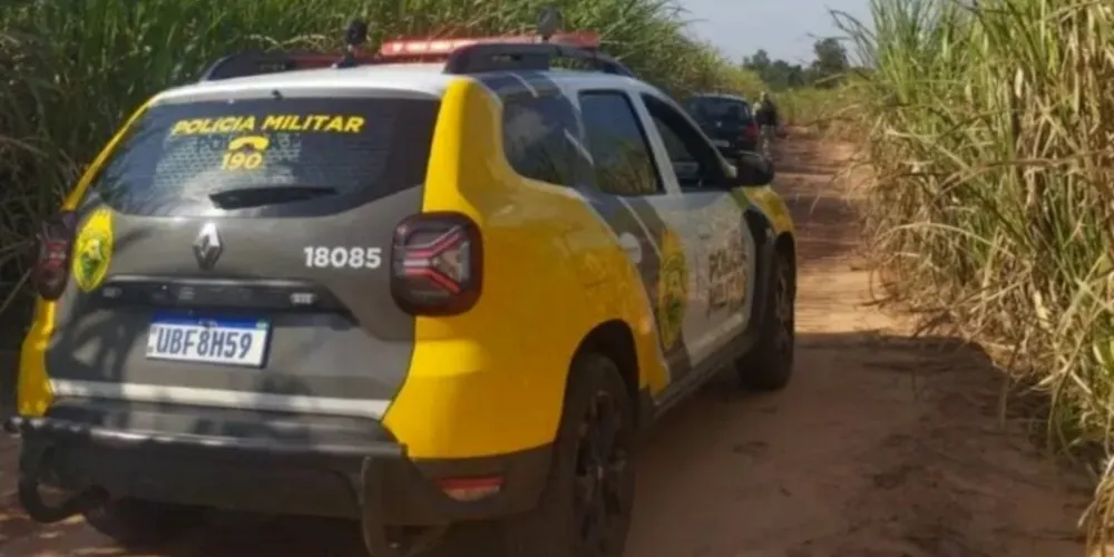 A vítima afirmou que foi obrigada a seguir por uma estrada dentro do canavial
