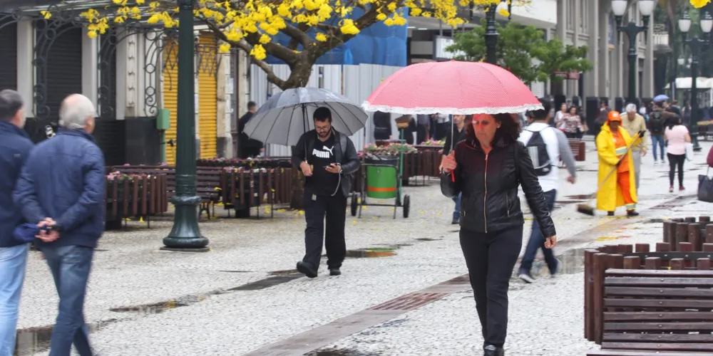 Previsão do tempo no Paraná