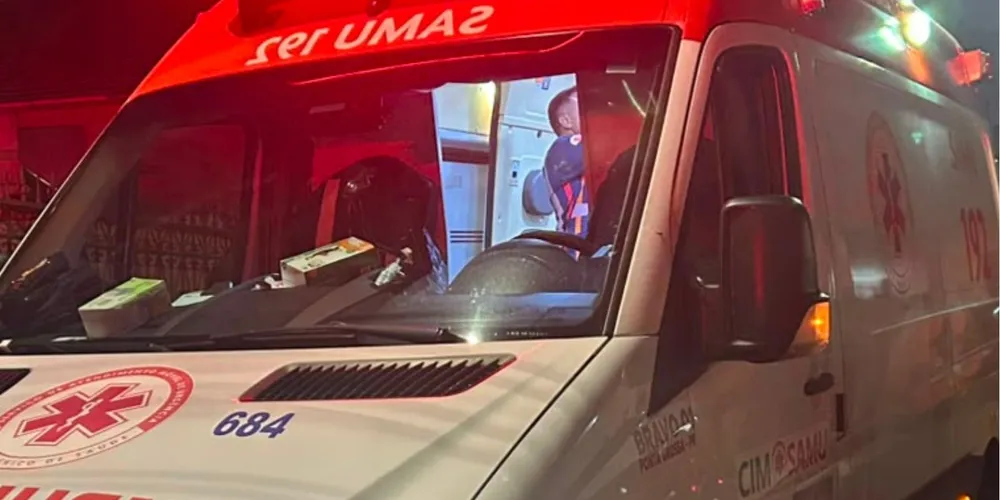 Mulher foi socorrida pelo Samu e encaminhada à UPA do município, mas não resistiu