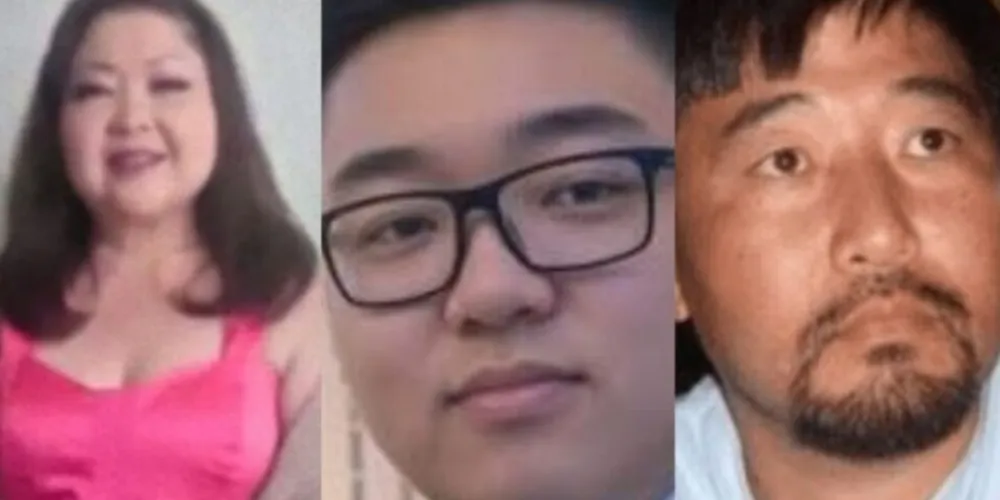As vítimas são Claudia Hitomi Shimada Furuyama, de 57 anos; Marcos Furuyama, de 58; e Rafael Furuyama, de 23