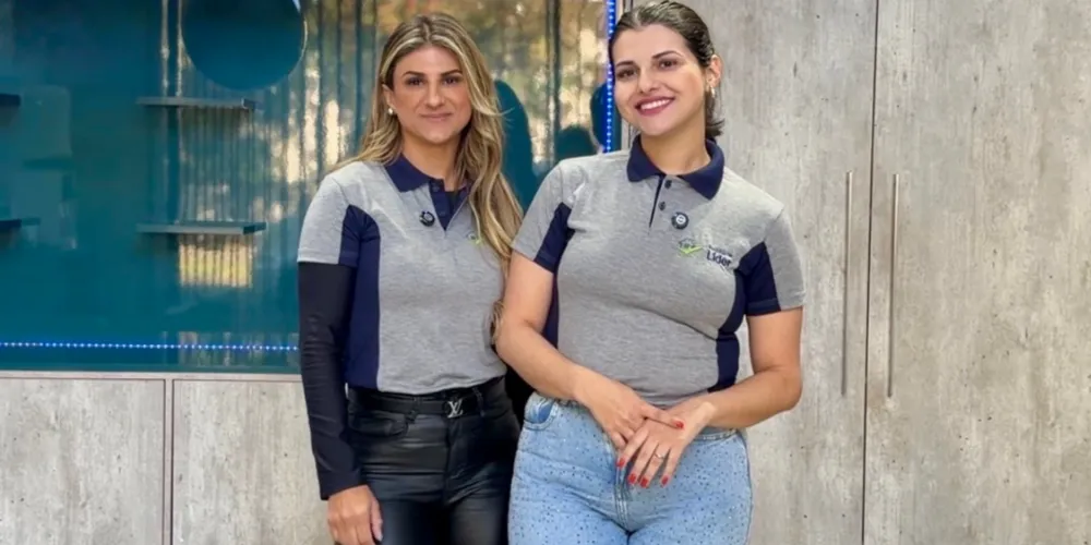 Sócias-proprietárias da Imobiliária Líder, Keurien Nathani Slobodzian Zubek e Kamila Cristine Slobodzian Zubek