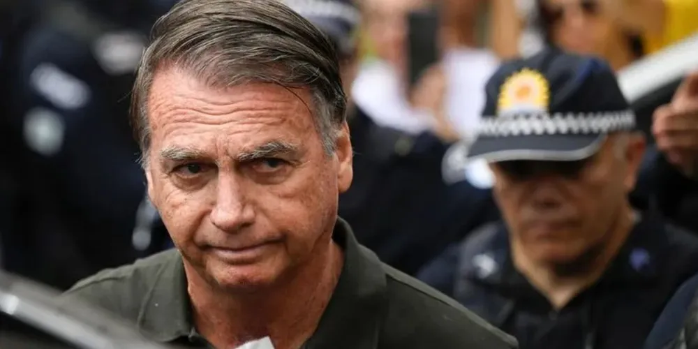 Ex-presidente Jair Bolsonaro em Brasília