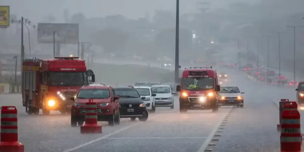 Entre as capitais, a temperatura mínima na Região Sul será de 11°C em Porto Alegre e a máxima prevista é de 24°C em Curitiba