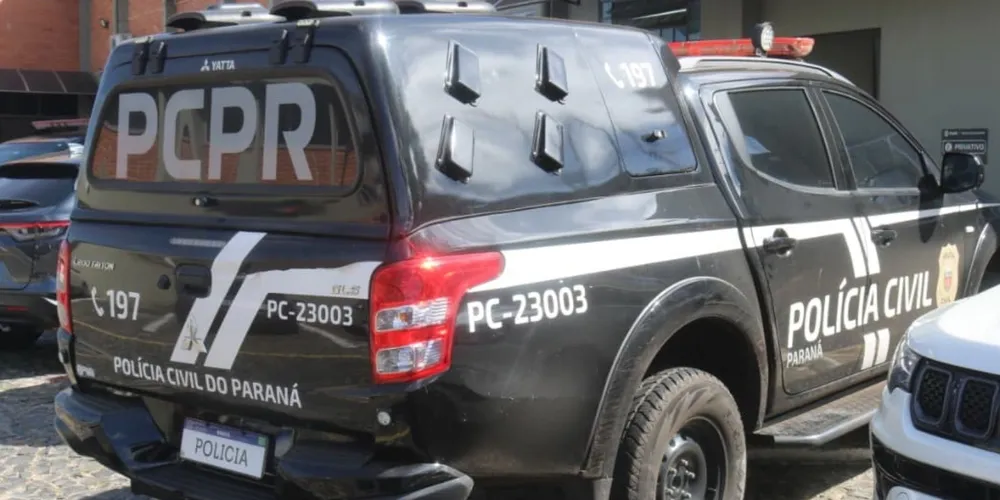 Ele foi encaminhado à Delegacia de Polícia Civil de Castro