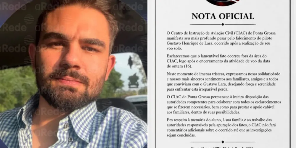 Gustavo Henrique de Lara faleceu aos 27 anos